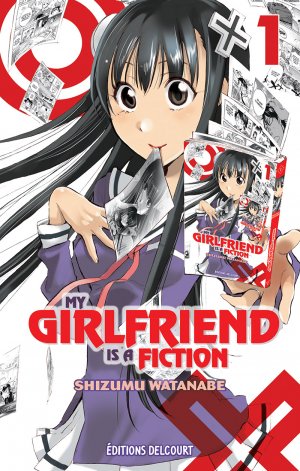 couverture, jaquette My girlfriend is a fiction 1  (Delcourt Manga) Manga