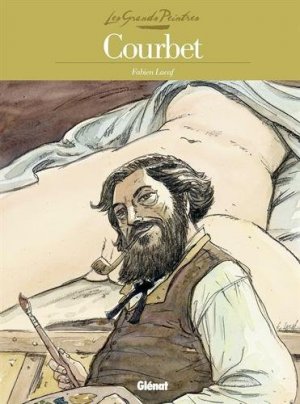 couverture, jaquette Les grands peintres 9  - Gustave Courbet (glénat bd) BD