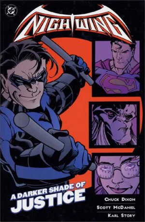 couverture, jaquette Nightwing 4  - A Darker Shade of JusticeTPB softcover (souple) - Issues V2 (DC Comics) Comics