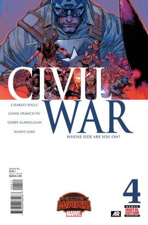 couverture, jaquette Civil War 4 Issues V2 (2015) (Marvel) Comics