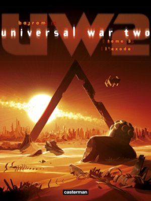 couverture, jaquette Universal War two 3  - L'exode (casterman bd) BD