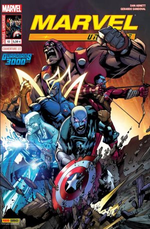 Marvel Universe 13 - GUARDIANS 3000 1 (sur 2), couverture 2/2 (Gerardo Sandoval – tirage 25%)