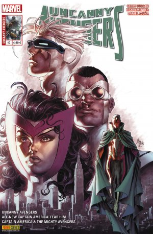 couverture, jaquette Uncanny Avengers 10  - Hors-ContinuitéKiosque V2 (2014 - 2015) (Panini Comics) Comics