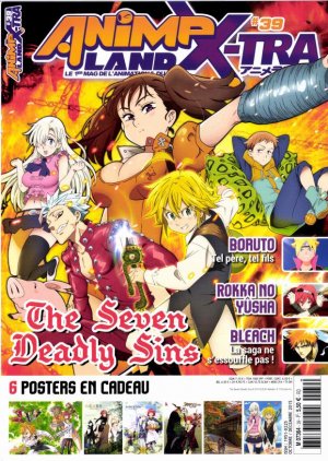 couverture, jaquette Animeland 39 Anime Land x-tra (Anime Manga Presse) Magazine
