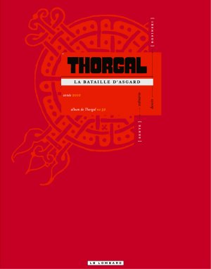 couverture, jaquette Thorgal 32  - La bataille d'Asgard - Edition de luxedeluxe (le lombard) BD