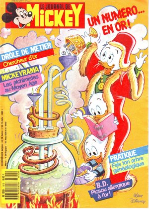 couverture, jaquette Le journal de Mickey 1810  (Disney) Magazine