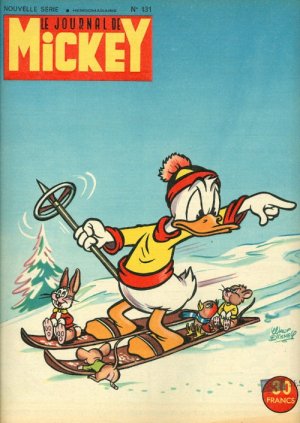 couverture, jaquette Le journal de Mickey 131  (Disney) Magazine