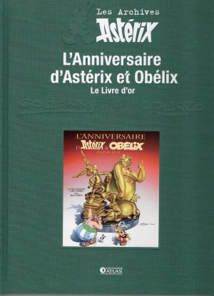 couverture, jaquette Astérix 21  - L'anniversaire d'Astérix et Obélix (le livre d'or)Intégrale (Éditions Atlas) BD