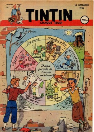 Tintin : Journal Des Jeunes De 7 A 77 Ans 112