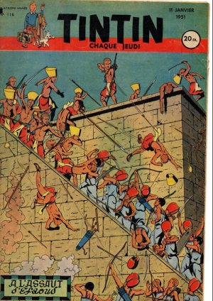 Tintin : Journal Des Jeunes De 7 A 77 Ans 116