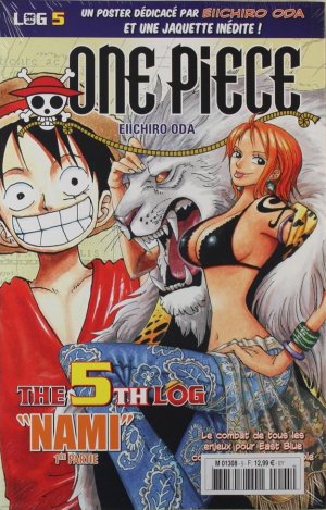 couverture, jaquette One Piece 5 Logs (Hachette) Manga