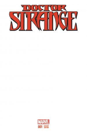 Docteur Strange 1 - Issue 1 (Blank Variant Cover)