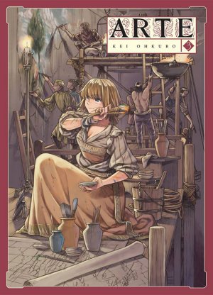 couverture, jaquette Arte 3  (Komikku Editions) Manga