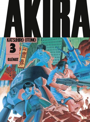 couverture, jaquette Akira 3 Édition originale - N&B (Glénat Manga) Manga