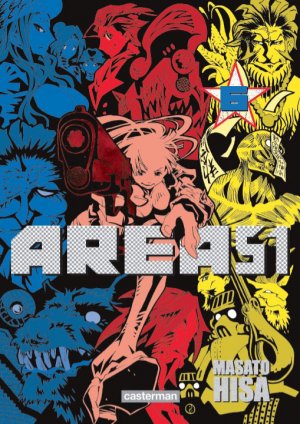 couverture, jaquette Area 51 6  (casterman manga) Manga