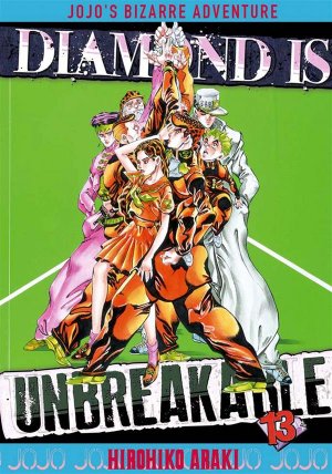 couverture, jaquette Jojo's Bizarre Adventure 13 Partie 4 Diamond is unbreakable (tonkam) Manga