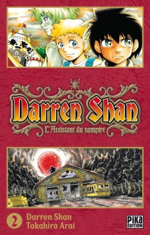 couverture, jaquette Darren Shan 2  (pika) Manga