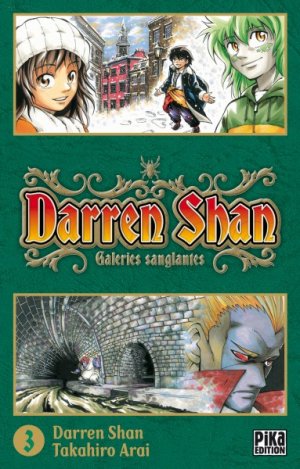 couverture, jaquette Darren Shan 3  (pika) Manga
