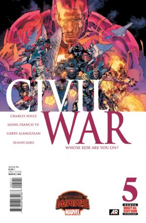 Civil War # 5 Issues V2 (2015)