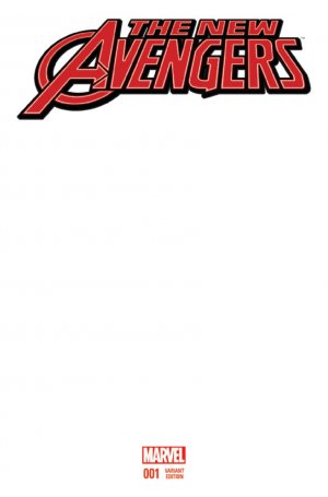 New Avengers 1 - In At the Deep End (Blank Variant Cover)