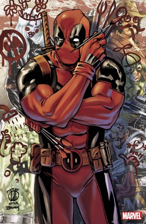 Deadpool 15 - Édition collector de Matteo Lolli disponible à la Comic Con Paris et en librairie