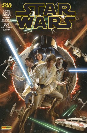 Star Wars 4 - Couverture collector : « coté lumineux de la Force » (Alex Ross – tirage limite a 1.500 exemplaires) + t-shirt M