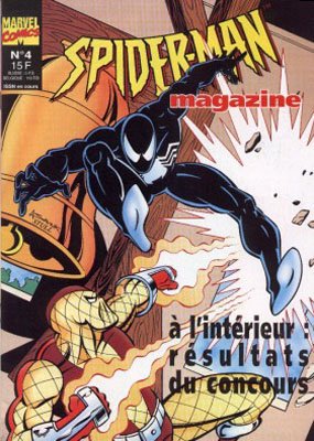 couverture, jaquette Spider-man Magazine 4 Kiosque (1996) (SEMIC BD) Magazine