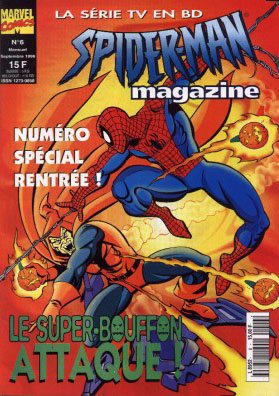Spider-Man Adventures # 6 Kiosque (1996)