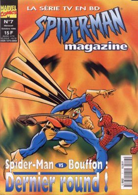 Spider-Man Adventures # 7 Kiosque (1996)