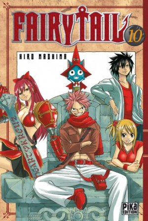 couverture, jaquette Fairy Tail 10  (Pika) Manga