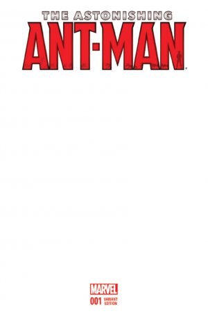The Astonishing Ant-Man 1 - Issue 1 (Blank Variant Cover)