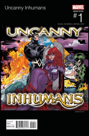 The Uncanny Inhumans 1 - Issue 1 (Hip Hop Variant Cover)
