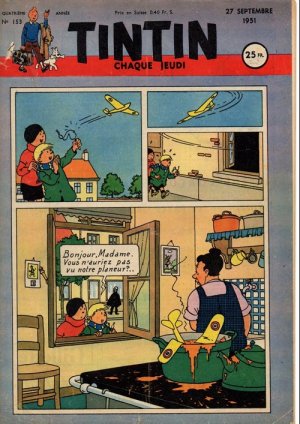 Tintin : Journal Des Jeunes De 7 A 77 Ans 153