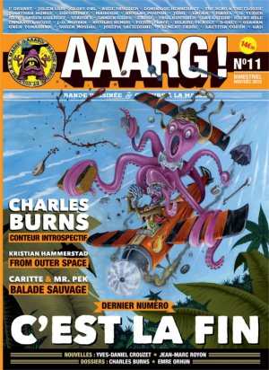couverture, jaquette Aaarg ! 11  - Nov / Déc 2015 (même pas mal) Magazine