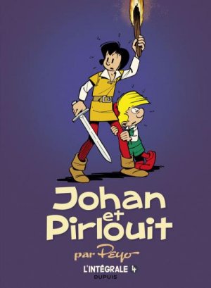 couverture, jaquette Johan et Pirlouit 4 intégrale 2013 (dupuis) BD