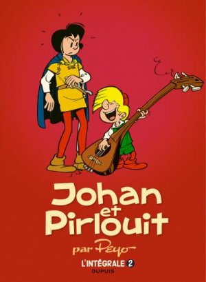 couverture, jaquette Johan et Pirlouit 2 intégrale 2013 (dupuis) BD