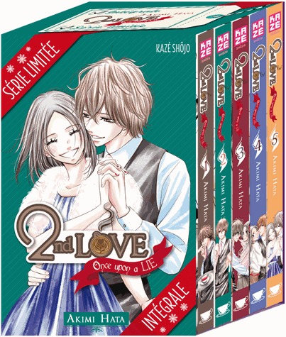 2nd Love - Once upon a lie Coffret 1 Manga