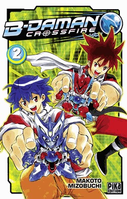 couverture, jaquette B-Daman cross fire 2  (pika) Manga