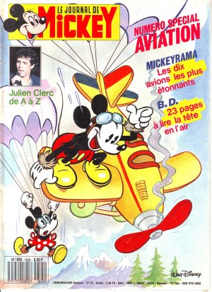couverture, jaquette Le journal de Mickey 1825  (Disney) Magazine