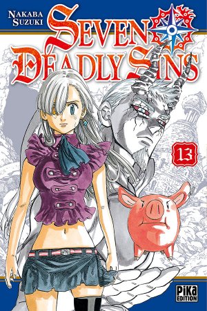 couverture, jaquette Seven Deadly Sins 13  (Pika) Manga