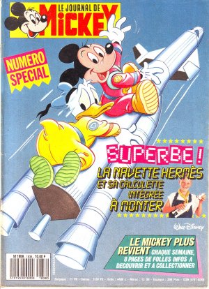 couverture, jaquette Le journal de Mickey 1838  (Disney) Magazine