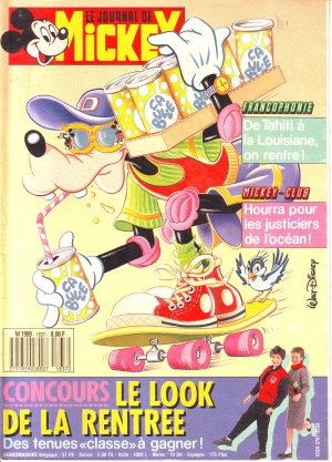 couverture, jaquette Le journal de Mickey 1837  (Disney) Magazine
