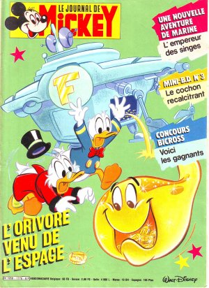 couverture, jaquette Le journal de Mickey 1776  (Disney) Magazine