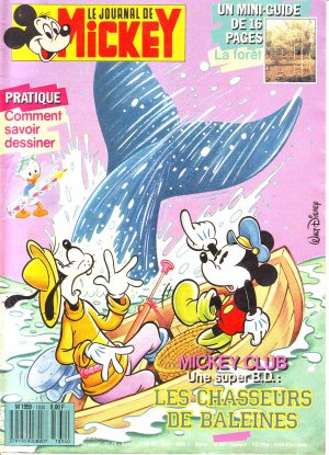 couverture, jaquette Le journal de Mickey 1834  (Disney) Magazine