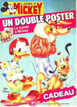 couverture, jaquette Le journal de Mickey 1791  (Disney) Magazine