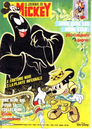 couverture, jaquette Le journal de Mickey 1777  (Disney) Magazine