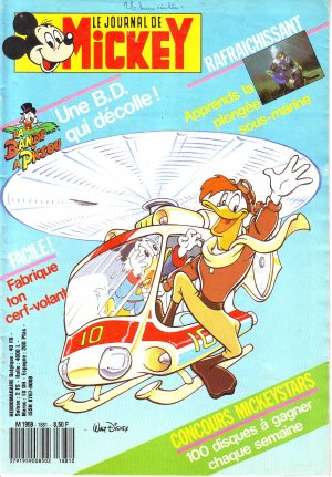 couverture, jaquette Le journal de Mickey 1881  (Disney) Magazine