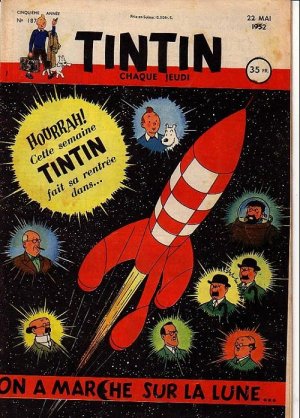 Tintin : Journal Des Jeunes De 7 A 77 Ans 187
