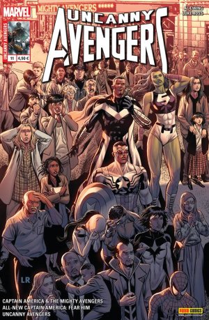 couverture, jaquette Uncanny Avengers 11 Kiosque V2 (2014 - 2015) (Panini Comics) Comics