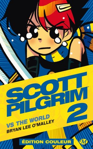 couverture, jaquette Scott Pilgrim 2 Edition Couleur (Milady) Global manga